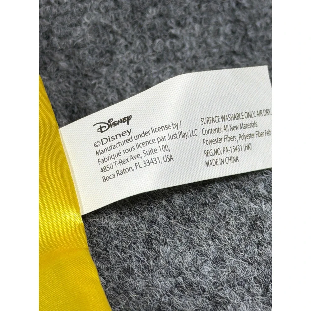 Disney Mickey Mouse Baby Security Blanket Lovey Blue Yellow Stars Just Play 12